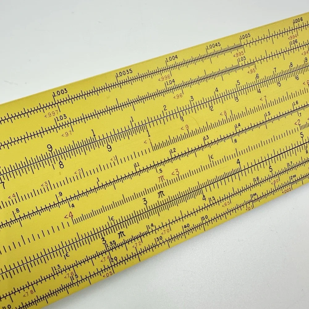 1960 Pickett & Eckel N 3-ES Power Log Exponential Slide Rule All Metal Vintage